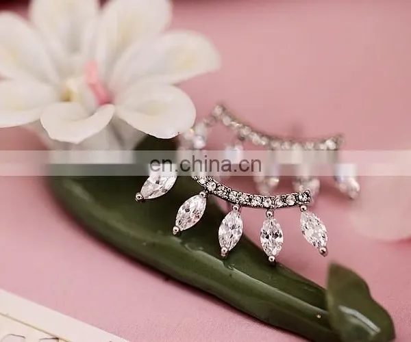 Fashion Ear Cuff Gold Zircon Ear Clip photo-3