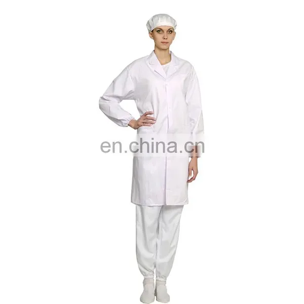 100%Polyester Food Factory Safety Work Uniform photo-5