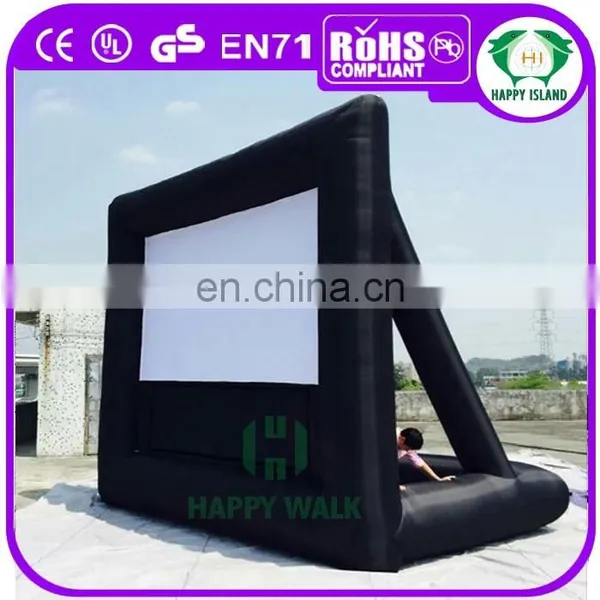 HI Custom Moviescreen Advertising Inflatable Rear Projector Screens for Sale