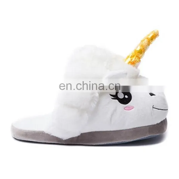 High Quality Cute Design Christmas Unicorn Slippers photo-3