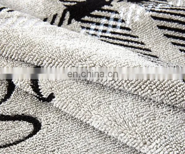 Wholesaler Customized Printed Microfiber Soft New Promotional Polyester Cotton Beach Towels photo-3