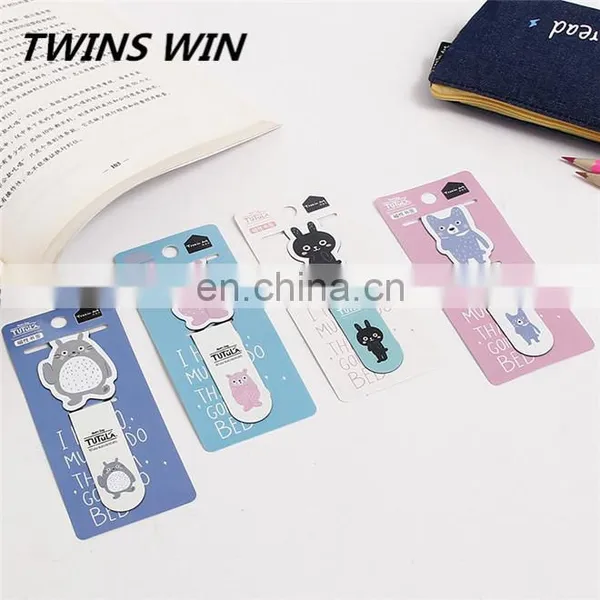 Best Price Cute Stationery School Supplies Wholesale From China , Custom-made Magnetic Metal Animal Design Bookmark photo-5