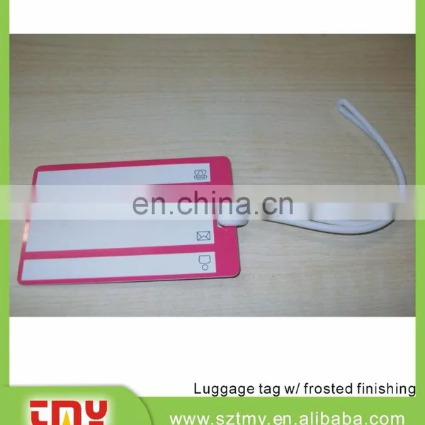 Factory Supply Soft Pvc Luggage Tag photo-2
