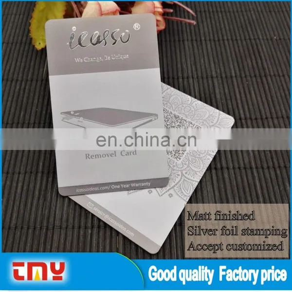 New Promotion Clear Plastic Business Cards With Frosted Finished photo-4