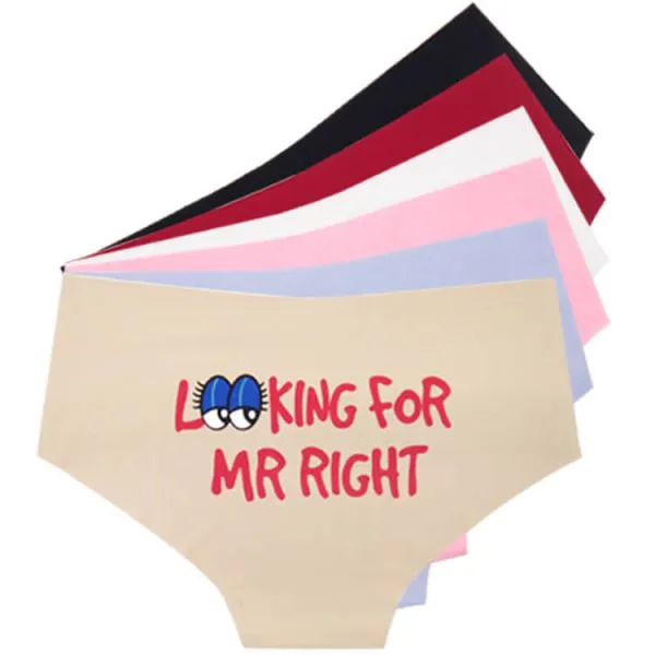 Yun Meng Ni Sexy Underwear New Desgin Printed Women Panties Hipister Seamless Ladies Lingerie photo-3