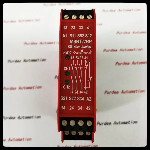 2 Pnp Emergency Stop Relay 440rn23112 Msr126.1t Safety Relay photo-2