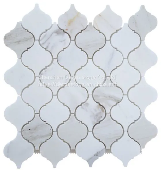 Latest Bathroom Floor Mosaic Wall Mosaic Tiles photo-5
