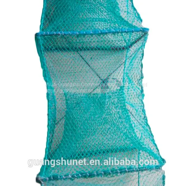 China 35cm Foldable crab trap crab net Lobster net fyke eel net