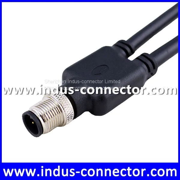 5 Poles Male TPU Molded Cable M12 photo-5