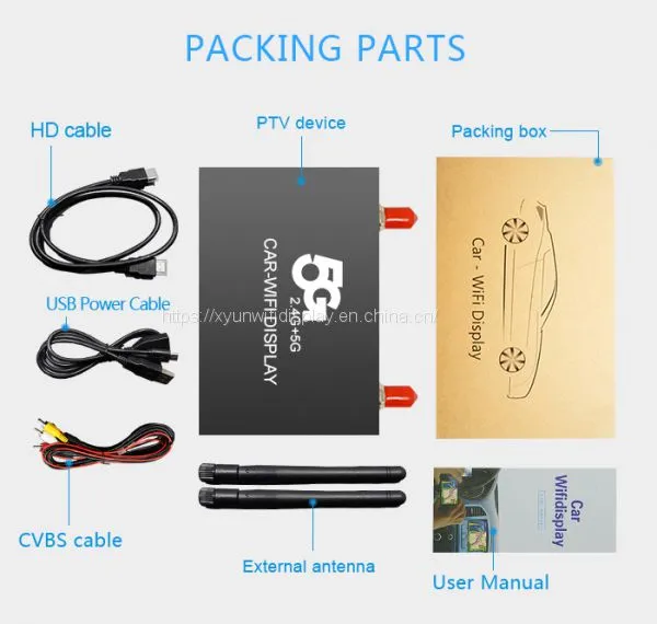 MiraScreen Auto Box Car Mirror Link Video Interface With Wireless Carplay for AUDI photo-5