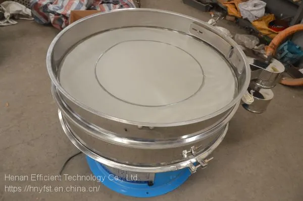 Pigment Ultrasonic Vibrating Screen , Powder Sifter Ultrasonic Vibrating Sieve Machine photo-5