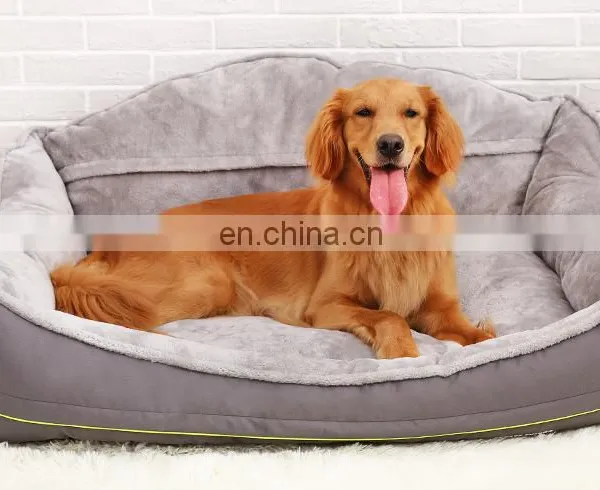 Orthopedic Plush Ped Bed Warming Pet Sofa With Removable Cover for Dogs & Cats Available in Multiple Colors & Styles photo-5
