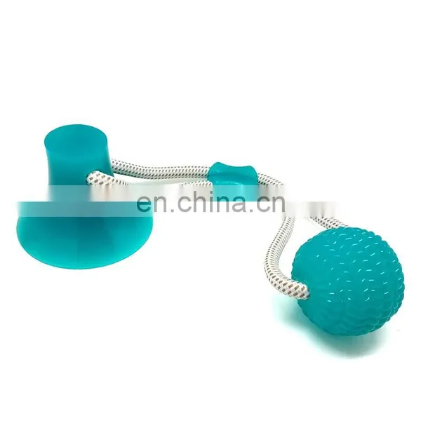 2021 Hot Selling Indestructible Dog Chew Toy Tug War Toy Suction Cup Ball Interactive Toy for Dog photo-5