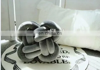 Hot Selling OEM Creative Pillow Knot Pillow Sofa Backrest Pillows photo-3