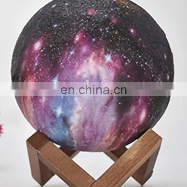 Explosive Moon Lights Children's Gifts Creative Table Lamps Painted LED Starry 3D Night Lights photo-6