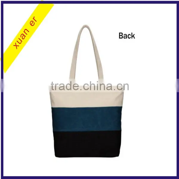 Wholesale Women's Canvas Shoulder Hand Bag Made in China photo-2