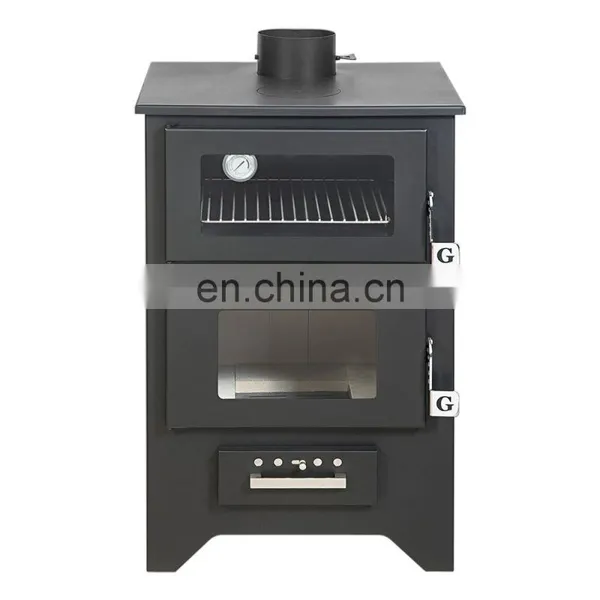European Quality Wood Burning Stove With Oven | 80% Efficiency
