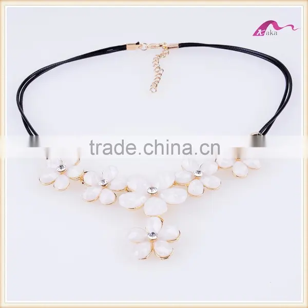 Luxury Statement Necklace Summer Classic Rope Chain Crystal Choker Necklace photo-2