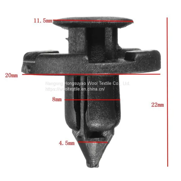 25pcs Plastic Rivet Fasteners Five Kinds Toyota Honda Auto Plastic Clips photo-4