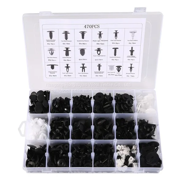 Plastic Clip Fasteners for Car, Auto Fasteners Screw Kit Set Tool photo-4