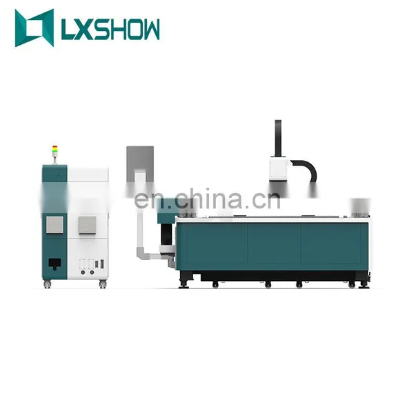 2021 LXSHOW 1000w 2000w 3000w 4000w Carbon or Stainless Steel CNC Fiber Metal Laser Cutting Machine Price / Fiber Laser Cutter photo-2