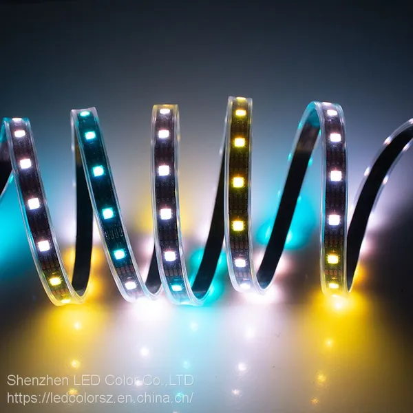 Digital Led Strip Rgb 5050 LC8808B White PCB Led Light Strip photo-2