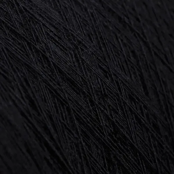 10s/12s/16s/20s Black Melange Yarn Dyed Cotton Yarn Recycled Cotton Knitting Yarn for Socks photo-4