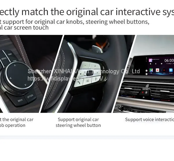 Carplay ai Android 9.0 Box 4+32GB for BMW Youtube Netflix Video Playing Support Split Screen photo-3