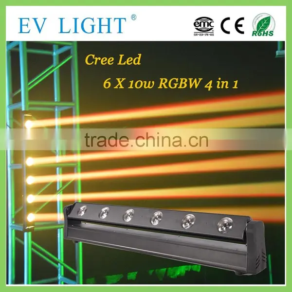 Stage Light Bar 6pcs*10w Rgbw Four in One Led Beam Lights photo-3