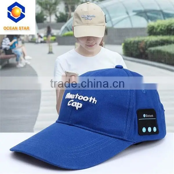 Newest Knitted Bluetooth Baseball Cap With Embroidered Logo Design photo-3