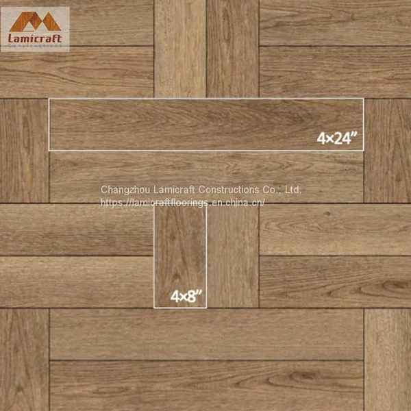 Flemish Bond SPC Flooring Waterproof Flooring Exporter SPC Flooring Manufacturers In China photo-3