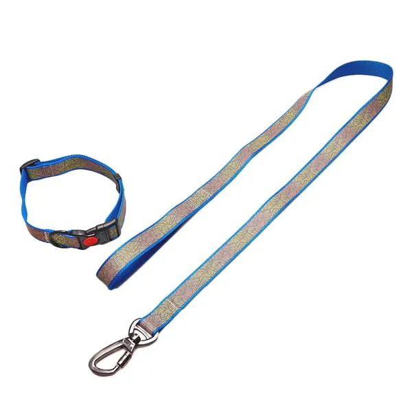 Manufacturer Direct Selling Pet Collar Nylon Collar Pet Traction Rope Can be Customized