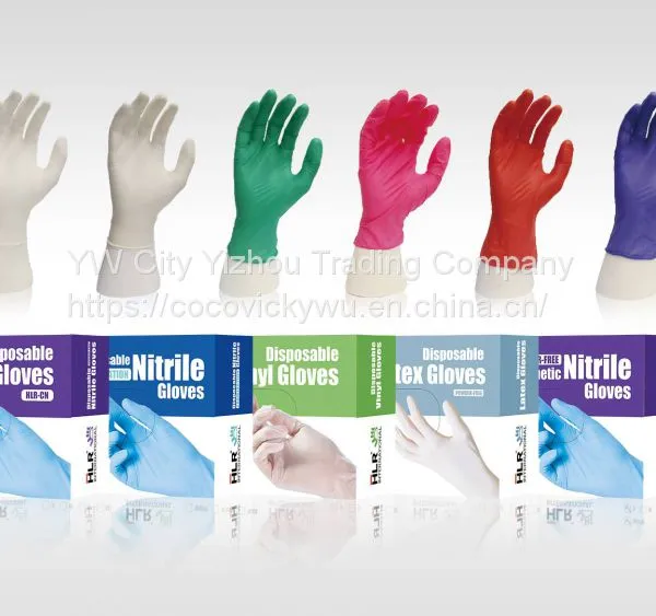 Manufacturers Cheap Nitrile Gloves Powder Free White Examination Gloves Disposable Hand Nitrile Gloves photo-2