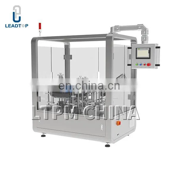 GMP Standard Dropper Bottle Semi Automatic Rotary Cartoning Machine For Glasses photo-2
