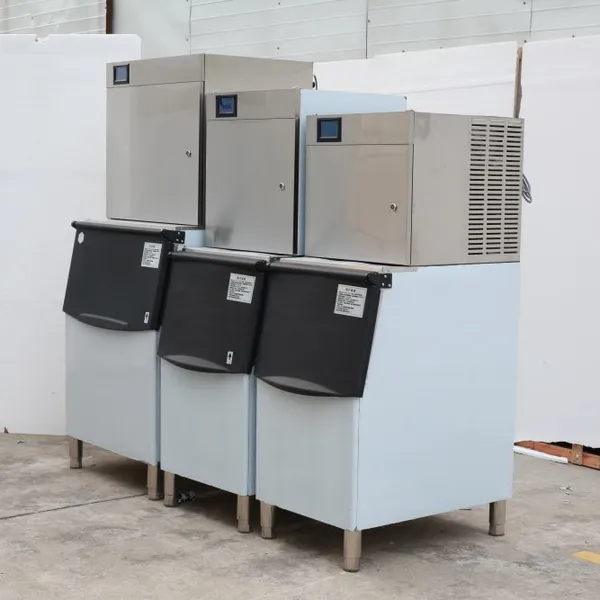 500kgs/24hours Hot Bar Cube Ice Making Machine Ice Maker Cube Maker Equipment Granular Ice Machine With CE C photo-2