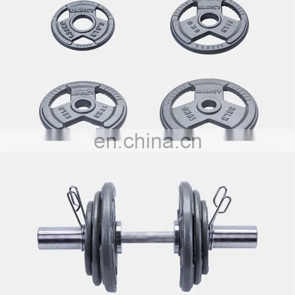 Low Price Wholesale High Quality Cast Iron Plate Chrome Plated Bar Set Adjustable Gym Barbell photo-4