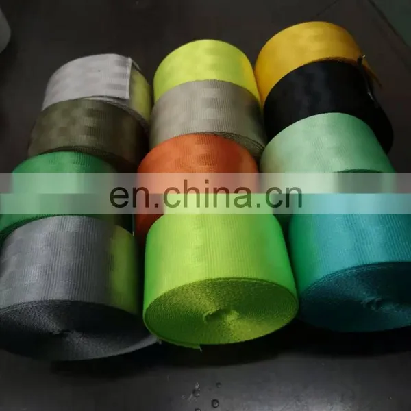 75mm 3inch High Tenacity Polyester Webbing Strap Tape for Racing Car Seat Belt Use in FIA UTV ATV photo-2