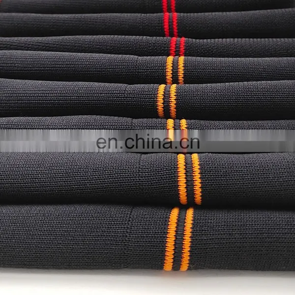 Colorful Rib 1*1 2*1 Rib 300-600 Gsm t Shirt Rib Polyester Spandex Flat Knit Fabric Twist photo-5