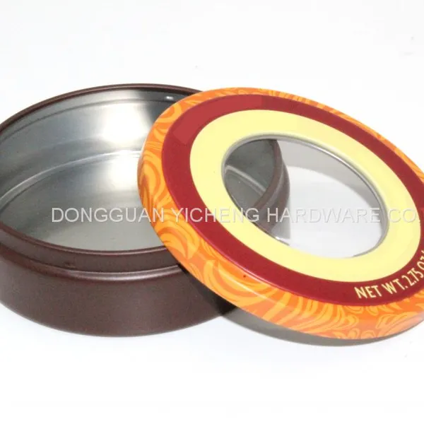 Chocolage Candy Round Tin Can photo-2