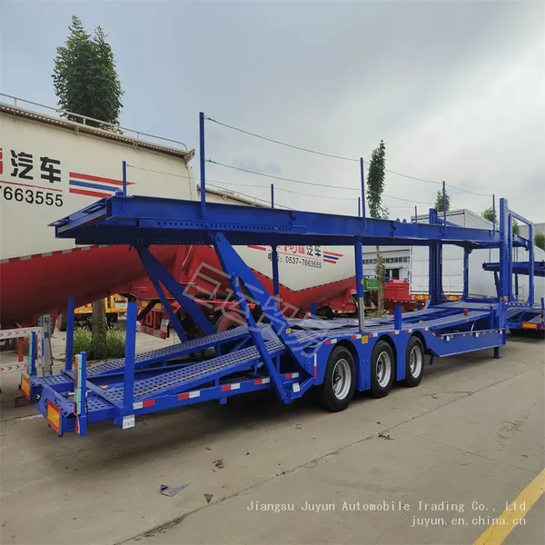 Export Multifunctional Vehicle Transport Semi-trailer Container Transport Trailer photo-5