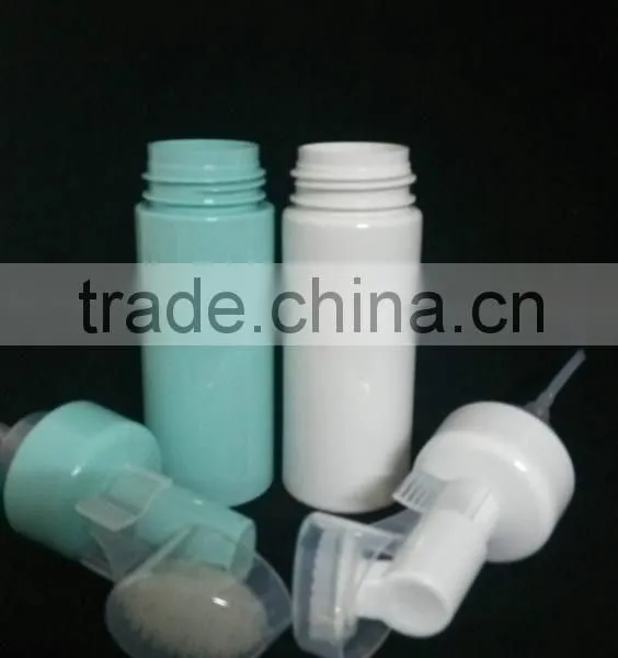150ml Plastic Cosmetic Foam Pump Bottle With Soft Brush photo-3