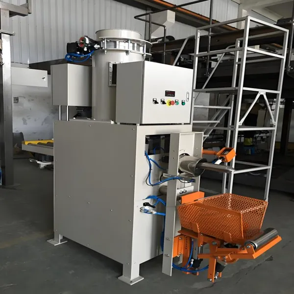 Powder Product Automatic Continuous Packaging Machinery With Valve Type Bag Packing Equipment photo-2