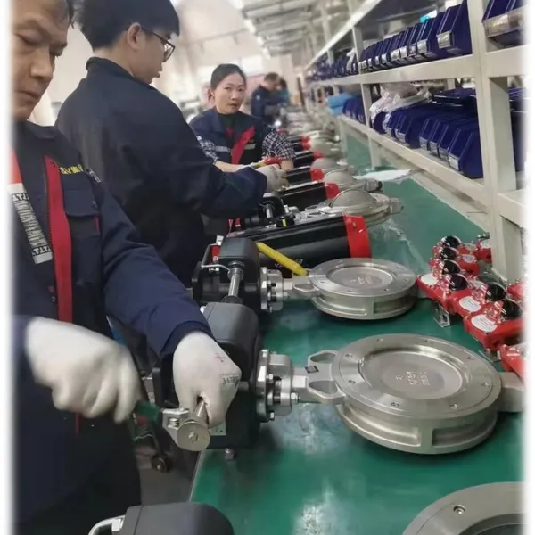 Industrial Grade Pneumatic Butterfly Valve With Pressure Ratings up to 4.0MPa and Temperature Range -60°C to 450°C photo-2