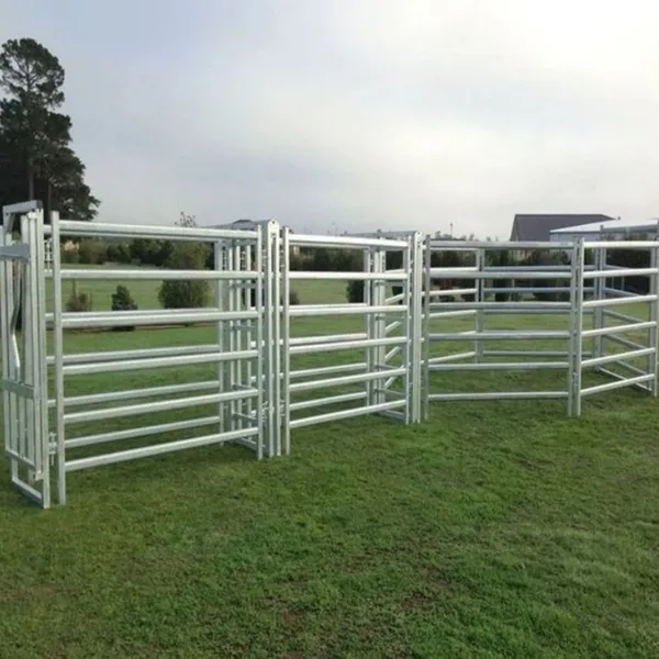 Hot Dip Galvanized Metal Wire Sheep Pen PVC-Coated Security Fence Panels and Posts for Cattle Protection Trellis & Gates photo-5