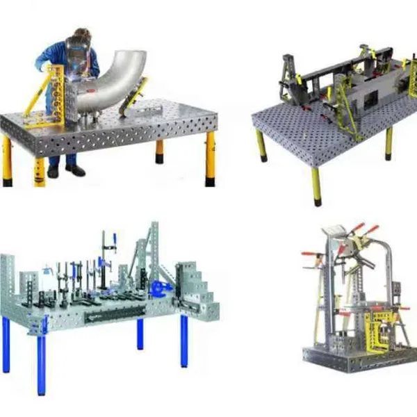 Junyuan Gray Cast Iron High Wear-resistant Robot Welding Platform, Civil Air Defense Welding Platform, Anti-deformation Steel Parts, Large Quantity of In-stock, Physical Factory photo-4