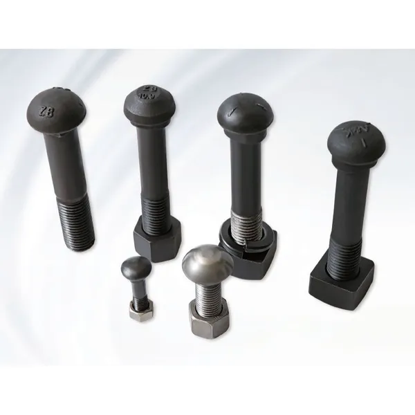 Rail Track Fish Bolt Railway Joint Bolt With Nut