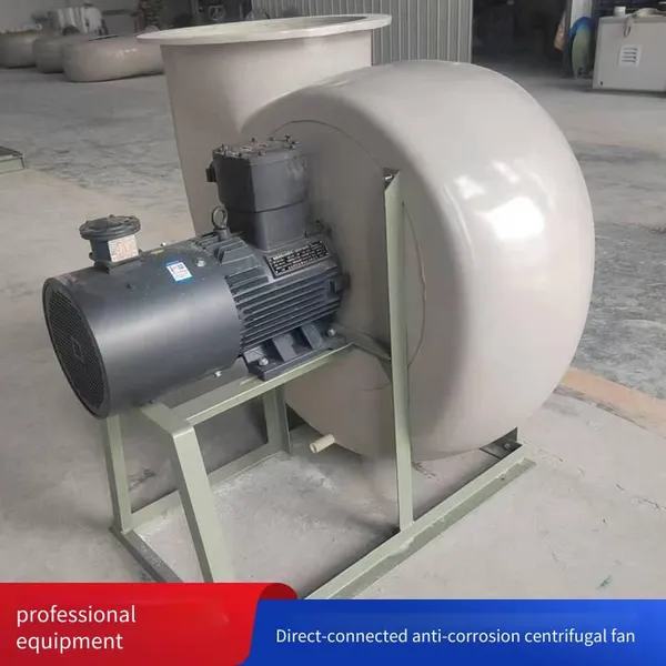 F4-68 Frp Centrifugal Fan, Variable Frequency Anti-corrosion Centrifugal Ventilator, Roof Duct Suction Fan photo-4