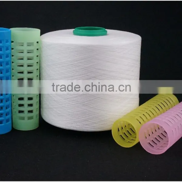 High Tenacity 60/2 Raw White 100% Spun Polyester Sewing Thread photo-2