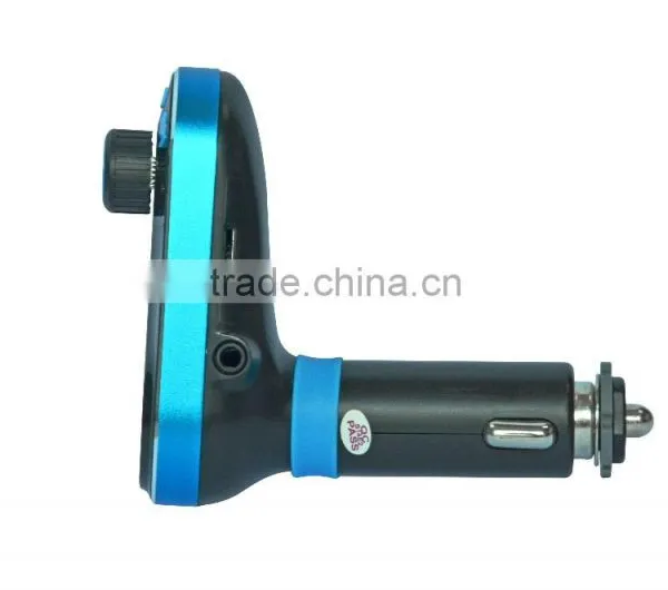 Bluetooth Car FM Transmitter + Dual Port 2.1A Car Charger photo-3