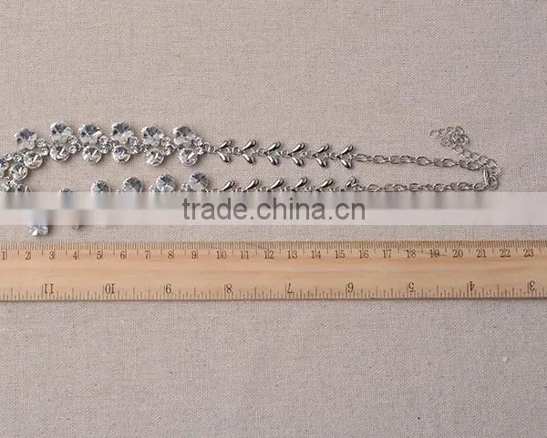 Fashion Jewelry Wholesale Korean Style Elegant Flower Necklace Set photo-5